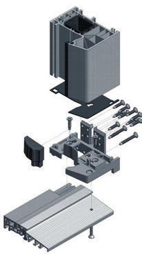 WSA6001/BD10/BD10 EV1 4000 drzwi balkonowe, 25 luz 10 mm WSA6001/BD12/BD12 EV1 4000 drzwi wejściowe, luz