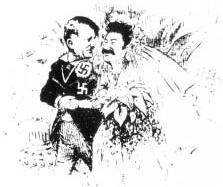 Zadanie 22. (0 1) odaj imię nazwisko naczelnego wodza, który walczył z bolszewikami o granicę II Rzeczpospolitej Ilustracja do zadań 23. 24. Karykatura Zadanie 23.