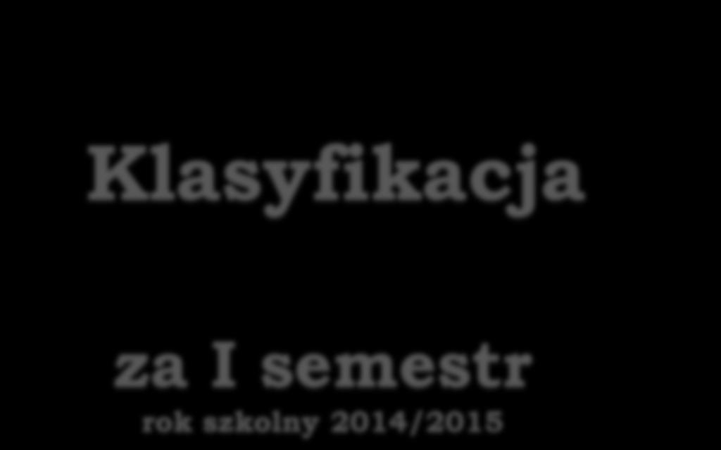 Klasy 0 -