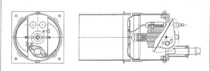 5.2 Podłączenie odprowadzenia spalin Modele Antares wymagają podłączenia odprowadzenia spalin. Minimalna średnica przewodu odprowadzającego - 150mm ( Antares 20 105mm).