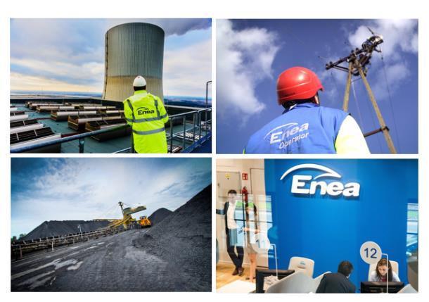 OBSZARY WYTWARZANIE Wytwarzanie energii elektrycznej w oparciu o węgiel kamienny, biomasę, gaz, wiatr, wodę i biogaz Wytwarzanie ciepła Przesyłanie i dystrybucja ciepła Obrót energią elektryczną