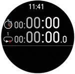 Szczegółowe instrukcje znajdują się w części Rozpoczynanie treningu. Timery W menu Timery znajduje się stoper i timer odliczania.