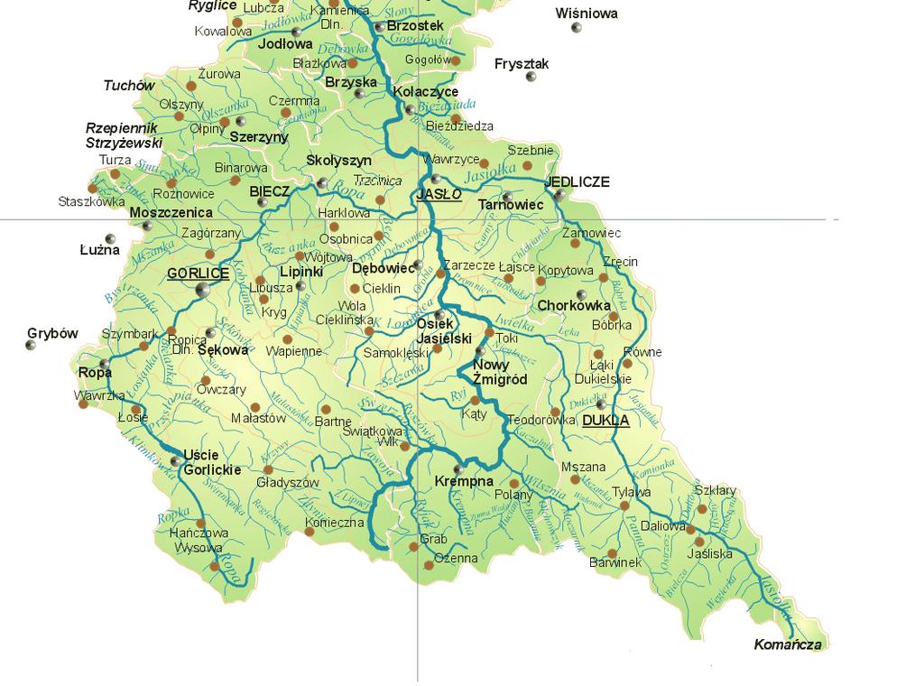 rzeki, który poddano analizie pod