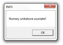 czym wyświetlone będzie okno potwierdzające. Uwaga!