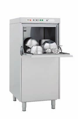 zasilającego. Elektroniczny system TERMOSTOP Zaawansowany, elektroniczny panel sterowania Kosz płaski w standardowym wyposażeniu.