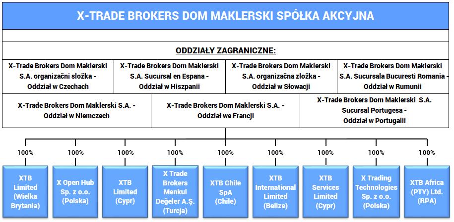 5. Pozostałe informacje 5.1 Opis grupy kapitałowej Na datę przekazania niniejszego raportu Grupę tworzyła Spółka dominująca oraz 9 spółek zależnych Spółki. Spółka posiada 7 oddziałów zagranicznych.