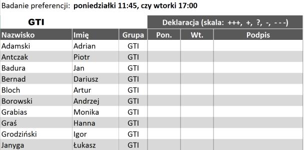 Move Polish lectures to Tuesday 7:00?