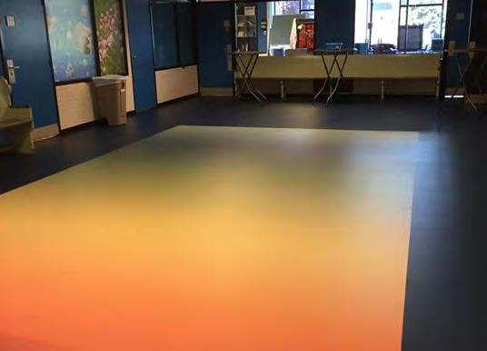 Kolekcja Eternal DP od Forbo Flooring Systems oferuje nową jakość kolorów i wzorów drukowanych cyfrowo na wykładzinie, jednocześnie zachowując wszystkie zalety wykładziny PVC.