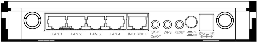 Skrócona instrukcja obsługi Porty LAN Port Internet (WAN) Przycisk WPS Przycisk Wi-Fi Pozwalają podłączyć bezpośrednio do 4 urządzeń w sieci lokalnej do urządzenia Model RO-030FE: 4 porty 100Mbps