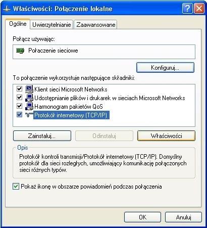 naciśnij OK, Krok 5) W celu bieżącego informowania o statusie połączenia podczas jego inicjowania, na poprzednim