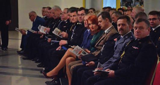 i Autostrad w Białymstoku, Prezes Zarządu Oddziału Wojewódzkiego ZOSP RP druh Andrzej Koc, Dariusz Godlewski Nadleśniczy Nadleśnictwa Łomża, Robert Rosiak Starosta Zambrowskiego, Komendant Powiatowy