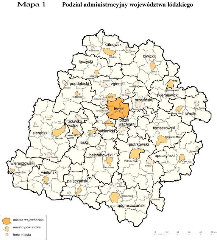 2. Charakterystyka fizycznogeograficzna województwa łódzkiego 2.