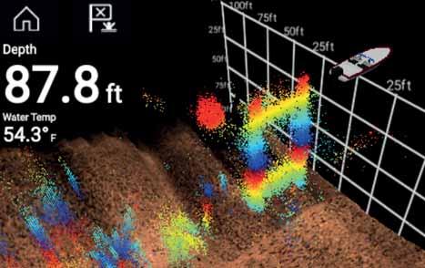 21 REALVISION 3D SUPER SONAR Sonar RealVision 3D jest dostępny w modelach Axiom i Axiom Pro.