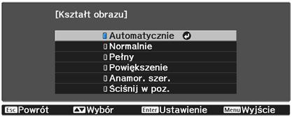 Regulaja obrazu Tryb Dynam. obr. 3D Kino 3D Zastosowanie Dedykowany tryb 3D, który jest najlepszy w przypadku traktowania jasnośi priorytetowo.