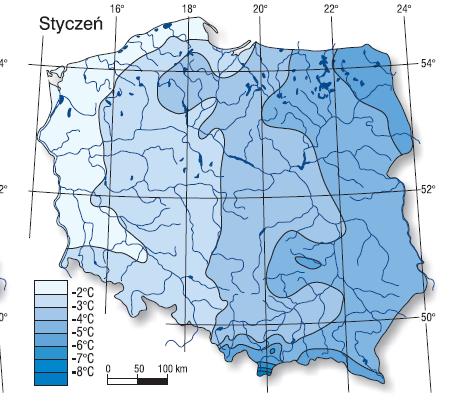 Wpisz w odpowiednie miejsca pod mapami zastosowaną kartograficzną metodę prezentowania zjawisk.