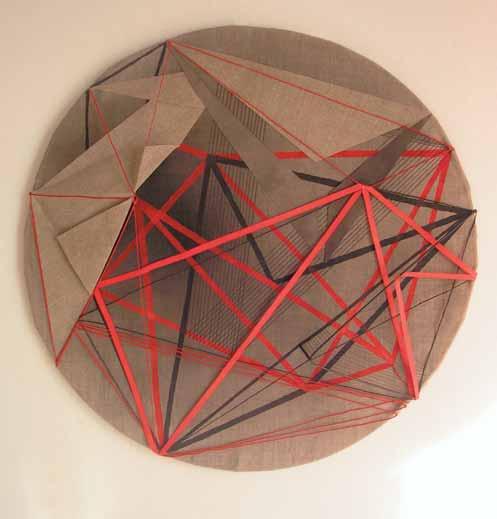 URSZULA STECZKIEWICZ Struktury krystaliczne 50 x 50 cm, technika własna, 2014 Urodziła się w 1987 r. w Krośnie.