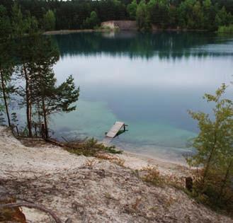 wydobycia iłów ceramicznych - geopark