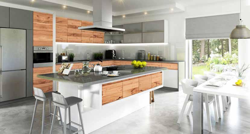 4 MANHATTAN MDF FORNIROWANY / VENEERED MDF / FURNIERTE MDF-PLATTE / JA, JB ПЛИТА МДФ ОКЛЕЕННАЯ ШПОНОМ DĄB EUROPEJSKI / EUROPEAN OAK/ EUROPAISCHE EICHE /