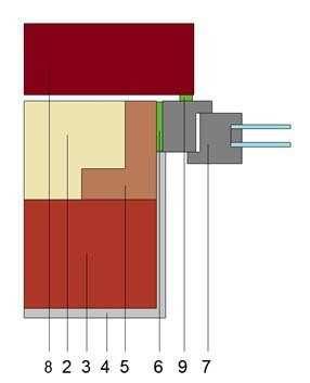 = 15 mm λ=0,70 W/mK 5 - ościeżnice illbruck wysięg = 35-200 mm λ=0,086 W/mK 6 - wielofunkcyjna taśma uszczelniająca illbruck śr.