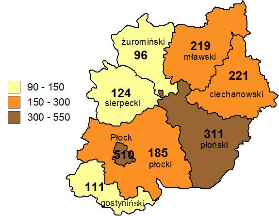 Prognozy wskazują na zmniejszenie zatrudnienia nauczycieli szkół ponadgimnazjalnych (w przeliczeniu na etaty) oraz wyraźny spadek liczby uczniów kształcących się na omawianym poziomie w Płocku.