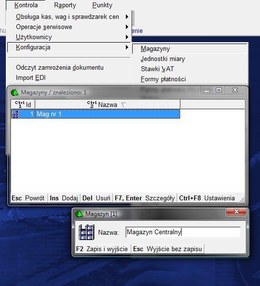 - 10 - Instalacja systemu w oparciu o centralę PC-Market 7 Przygotowanie centrali PC-Market 7 do pracy w sieci z Mini-Marketami.