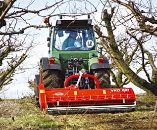 rodzaju rozdrabnianego materiału, panujących warunków oraz potrzeb użytkownika. W szerokiej ofercie rozdrabniaczy do winnic i sadów KUHN, każdy znajdzie model dostosowany do swoich potrzeb.