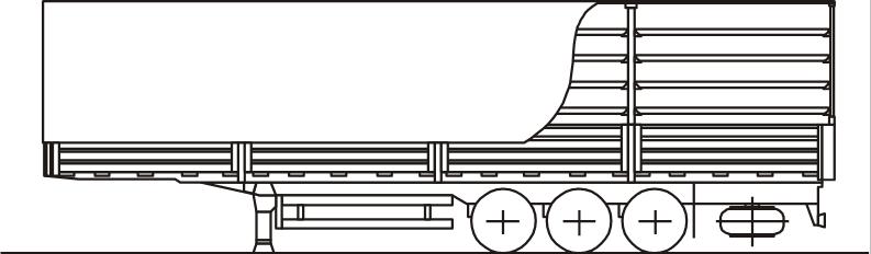 NACZEPA NACZEPA KURTYNOWA KÖGEL TYP: S 24 P 90/1.100 (13.620 mm dł. wew.