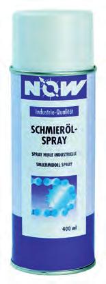 Płynny spray olejowy Smar do lin i połączeń łańcuchowych NOW Kontakt spra y NOW wysokiej jakości smar tworzący elastyczną powłokę z właściwościami antykorozyjnymi dobra przyczepność na wszystkich