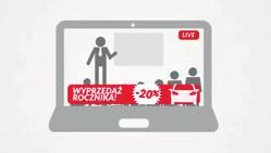 PRZYKŁADY KREATYWNYCH PROJEKTÓW GETSO.PL Projekt łączący video i animację, w nowatorski sposób prezentujący współpracę firmy Getso.