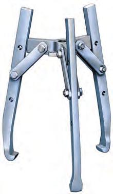 zakresie głębokości mocowania Równomierne rozłożenie obciążenia i wycentrowane przyciąganie Bez hydraulicznego wrzeciona dociskowego/bez cylindra hydraulicznego Bez pompy hydraulicznej