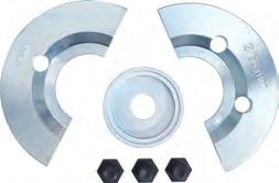 2133 Półskorupa podwójna czarna, do łożysk Ø 72mm 1,71 150.2148 Element dociskowy do 150.2142 0,43 150.