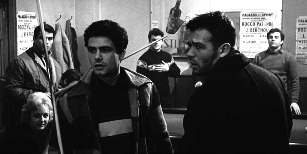 Klub Seniora Ciao Italia! Cinema 13 Rocco e i suoi fratelli czwartek giovedì 25.01 godz. ore 11.00 Kino Iluzjon ul.