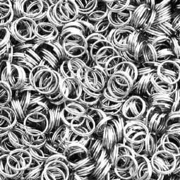 karabińczyk kolor srebrny 10mm KBSZ3040
