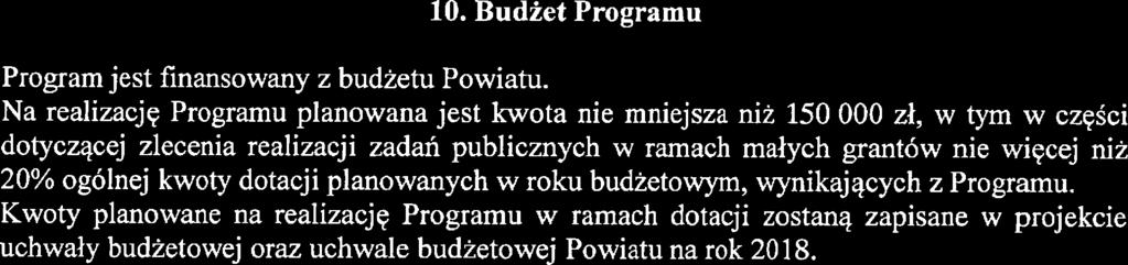 6) promocji działania organizacji pozarządowych na stronach intemetowych Powiatu oraz na innych dostępnych dla Powiatu nośnikach promocji. 10.