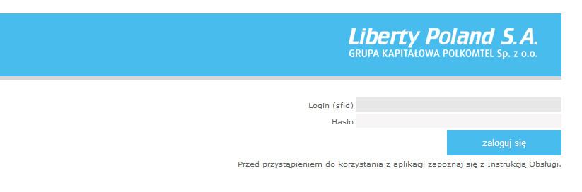 Konto Użytkownika 1. Print Order App jest dostępny na stronie www.liberty.dreamsart.pl 2.