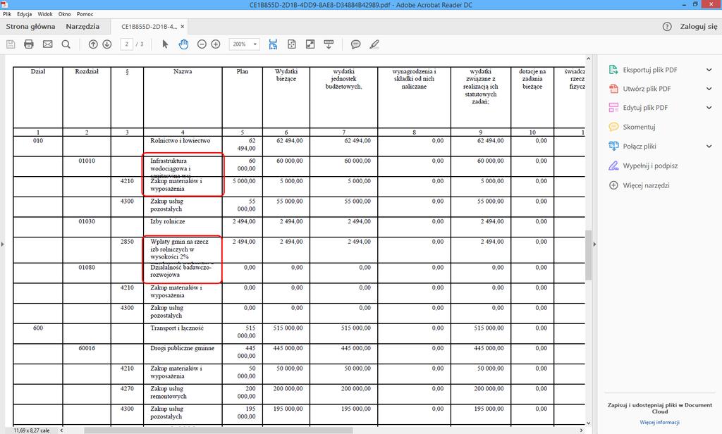 Usunięto problem powodujący niepoprawne wyświetlanie tabel w podglądzie PDF Usunięto problem związany z wyświetlaniem