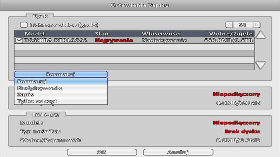 Służy do tego opcja "Limitacja przepustowości łącza". Port wpisany z zakładce "HTTP" jest wykorzystywany przez programy CMS, iwatchdvr oraz przy dostępie przez przeglądarkę internetową.