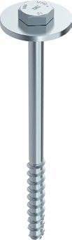 Kotwy wkręcane MULTI-MONTI ze stai węgowej o mocowania eementów rewnianych MULTI-MONTI hfp Informacje o proukcie T30 h ef ETA-5/0784 Prouktatenbätter SFS Design T45 hut fb 3.5 ET 4.