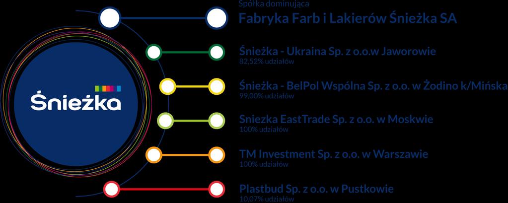 1. Podstawowe informacje o Grupie Kapitałowej Śnieżka 1.
