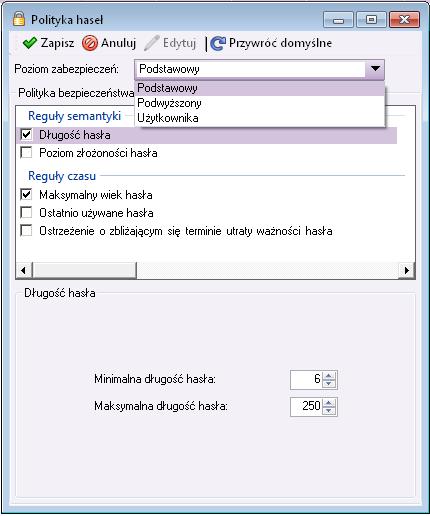 Użytkownik wykonujący anonimizację powinien mieć przyznane prawo Anonimizacja danych osobowych (grupa Wspólne > Prawa w kartotece Pracownicy i Osoby).