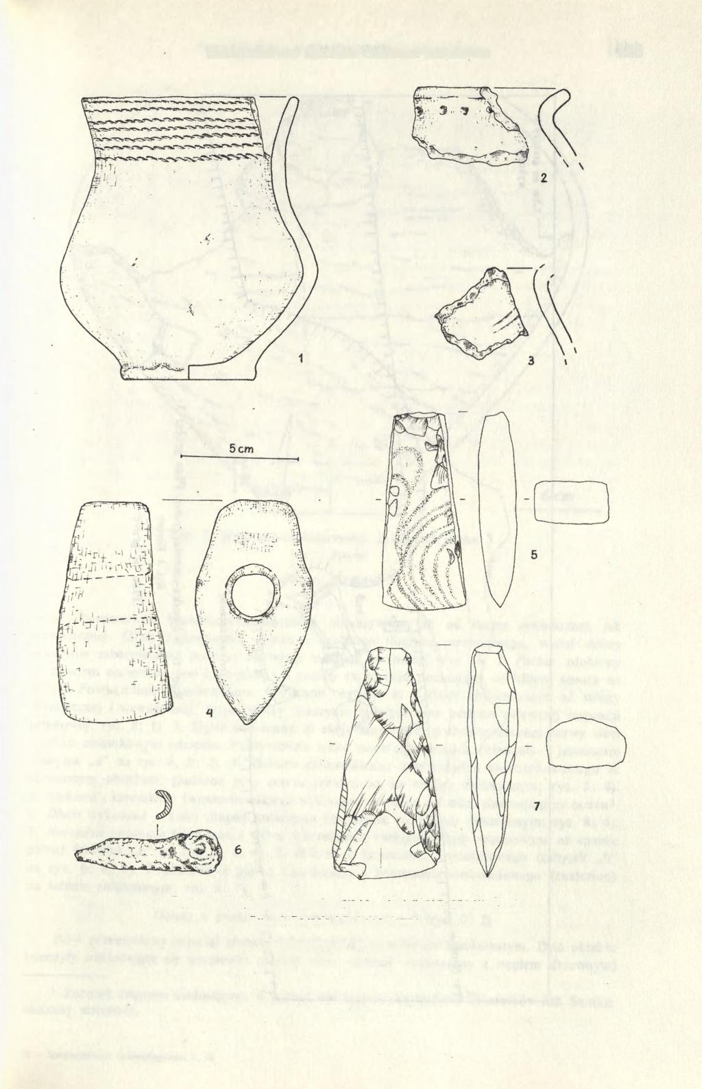 CMENTARZYSKO KULTURY CERAMIKI SZNUROWEJ 143 Ryc. 5. Wójeczka-cmentarzysko.