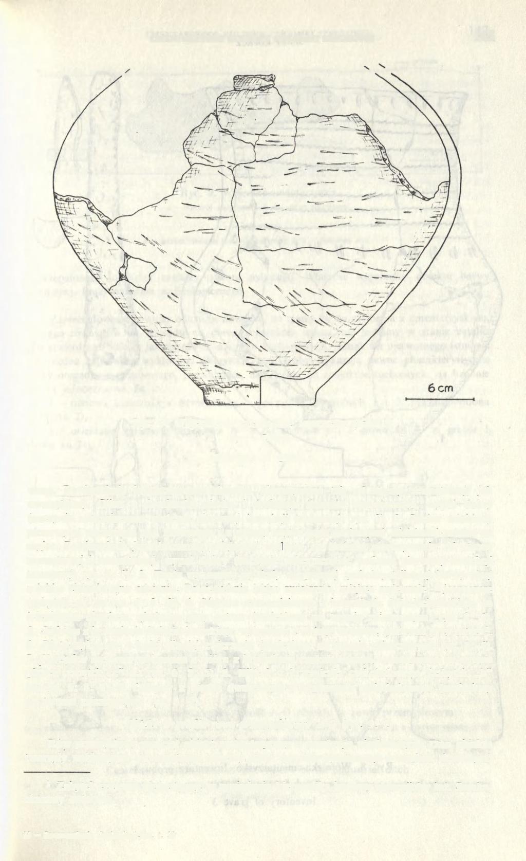 CMENTARZYSKO KULTURY CERAMIKI SZNUROWEJ 145 Ryc. 7. Wójeczka-cmentarzysko. Inwentarz grobu 3 Rys. U. Potyrała Inventory of grave 3 wana.