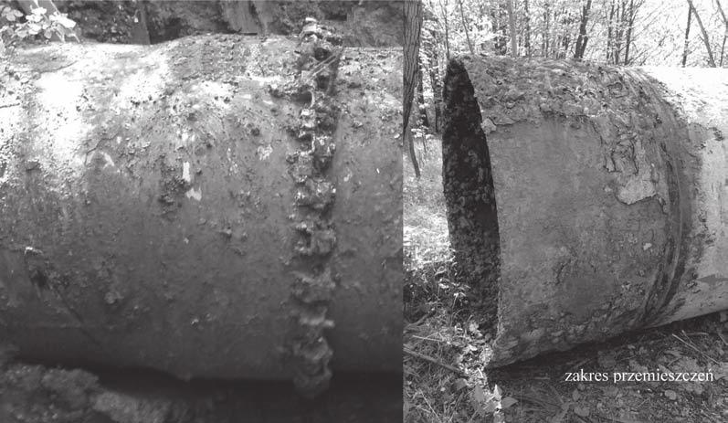 dwustronne (rys. 4) i jednostronne (rys. 5). Kompensatory jednostronne są wykorzystywane do kompensowania górniczych deformacji podłoża w pobliżu załomów, a także w celu umożliwienia montażu armatury.