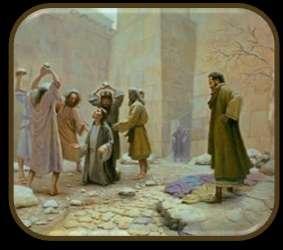 W tym momencie Szczepan otrzymał wizję Jezusa wywyższonego.