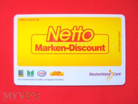 Karta stałego klienta Netto/Niemcy 208-2-4 Karta stałego klienta Netto/Niemcy Muzeum a 205 Niemcy Karta