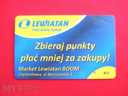Karta stałego klienta LEWIATAN 208-2-4 Karta stałego klienta LEWIATAN Muzeum a 205 Karta stałego klienta sieci