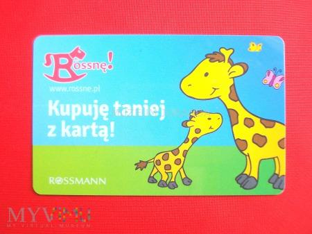 Karta rabatowa Rossmann () 208-2-4 Karta rabatowa Rossmann () Muzeum a 205 Karta rabatowa programu Rossnę!