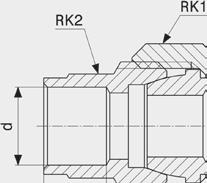 38 54 36 26 17 133 535 28 1 44 63 46 32 22 220 839 35 1¼ 51 74 52 35 Dwuzłączka nr wzoru