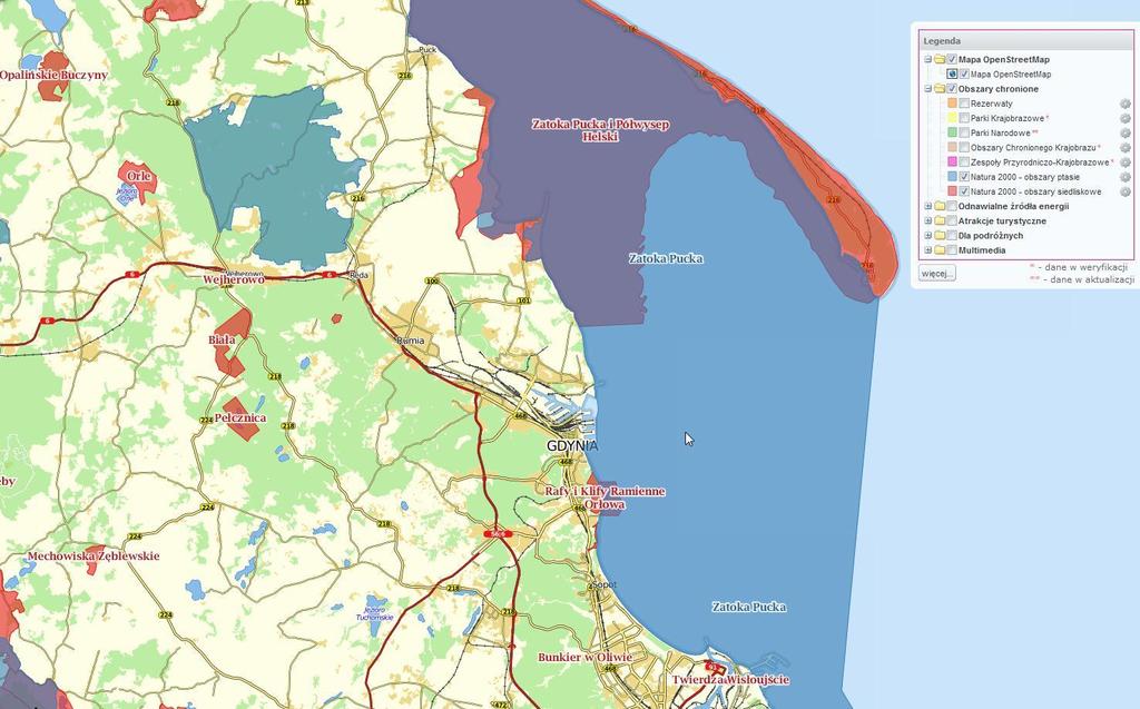 Rejon planowanych inwestycji infrastrukturalnych w Porcie Gdynia Rys. 3b.