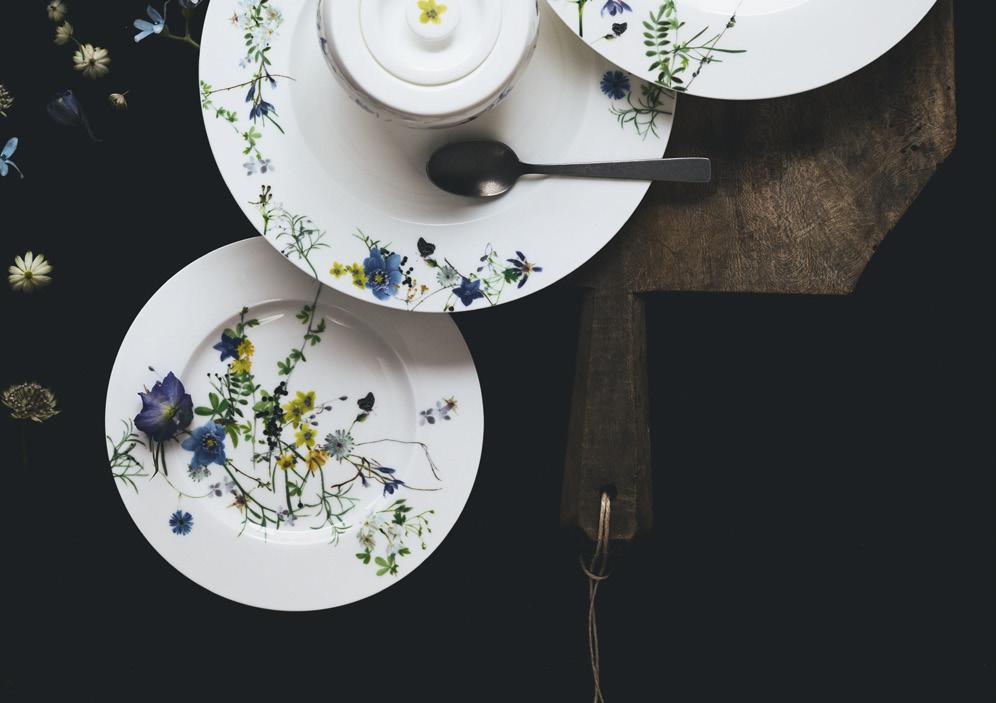 BRILLANCE projekt Rosenthal Dekoracje Rosenthal Brillance są kolorową alternatywą dla białej porcelany.